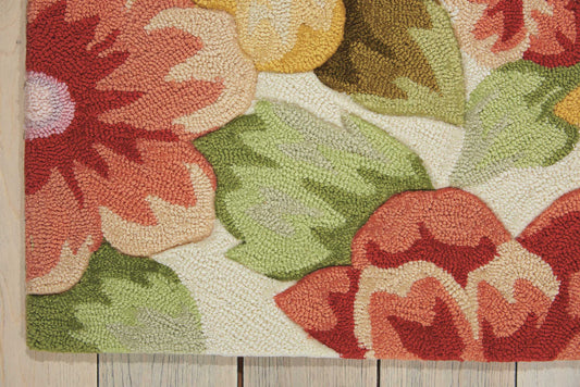 Nourison Home Fantasy Cream Traditional