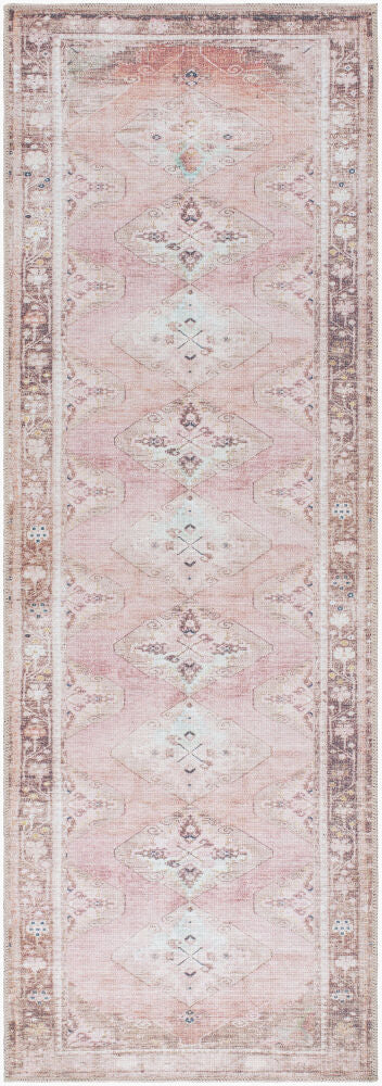 Surya Amelie AML-2402 Dusty Pink Traditional Machine Woven Rug