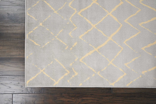 Nourison Home Grafix Grey Contemporary