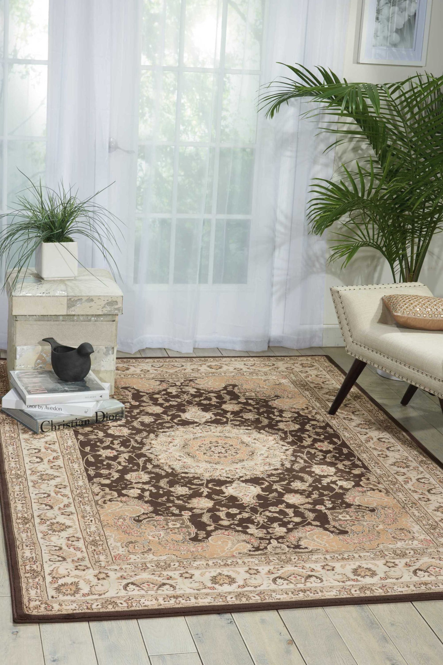 Nourison Home Ararat Charcoal Traditional