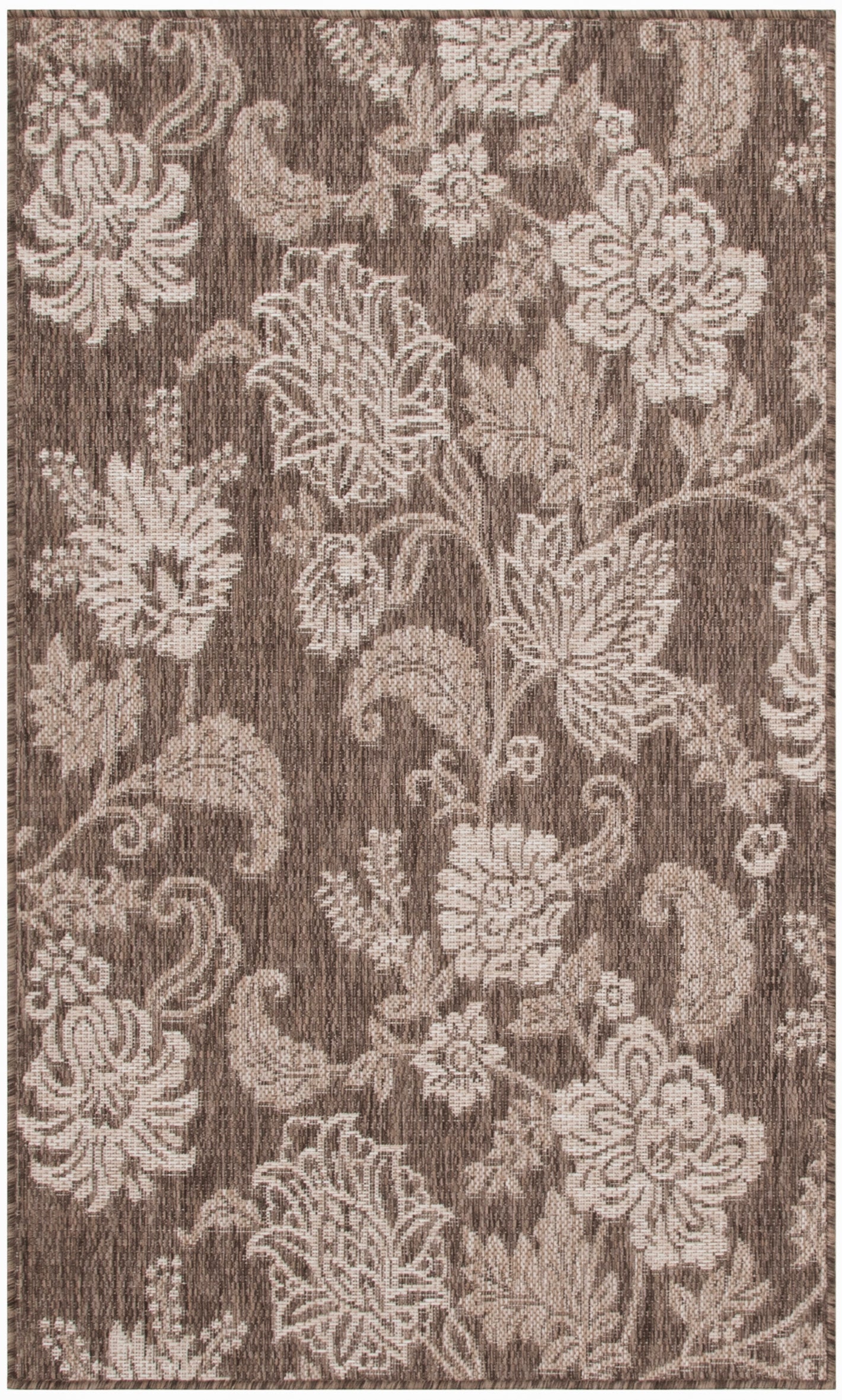 Nourison Home Garden Oasis GOA03 Mocha Contemporary Power-loomed Rug