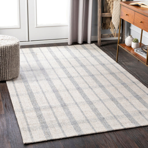 Surya Tartan TAR-2302 Light Gray Cottage Rug