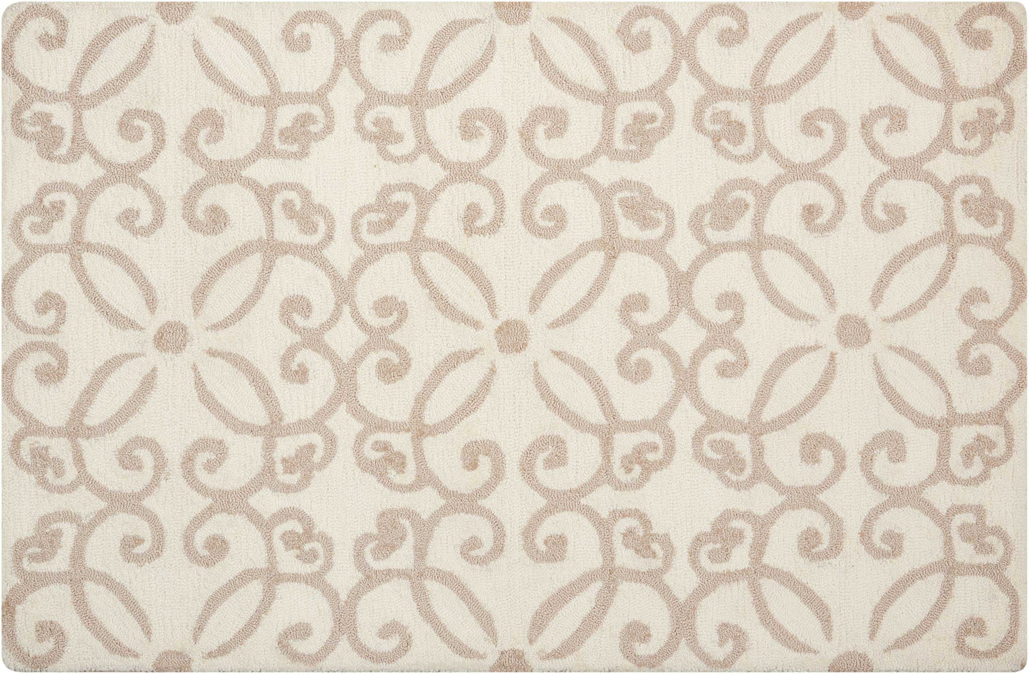 Nourison Home Decor Cream Transitional
