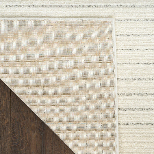Nourison Home Ivory Hues Ivory Grey Contemporary