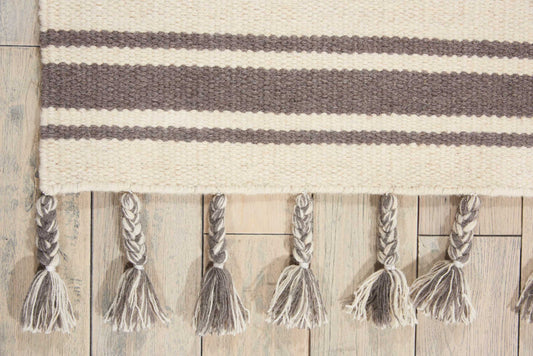 Nourison Home Rio Vista Ivory Grey Contemporary