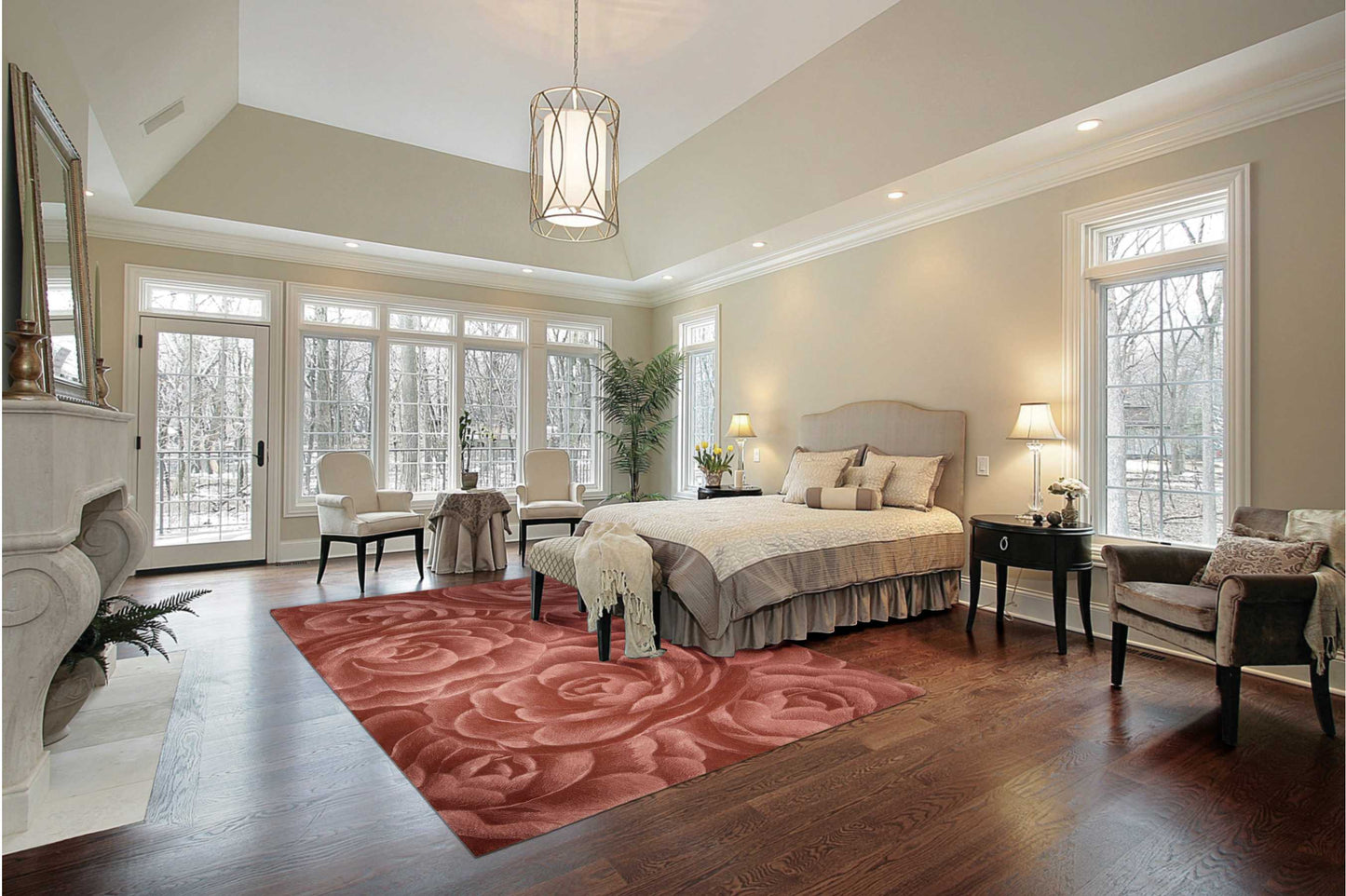 Nourison Home Moda Blush Contemporary