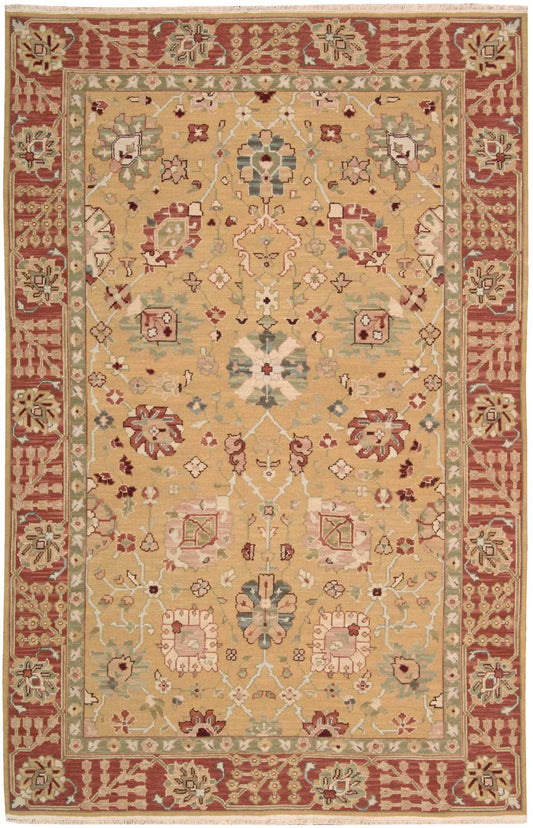 Nourison Home Nourmak S169 Gold Traditional Woven Rug