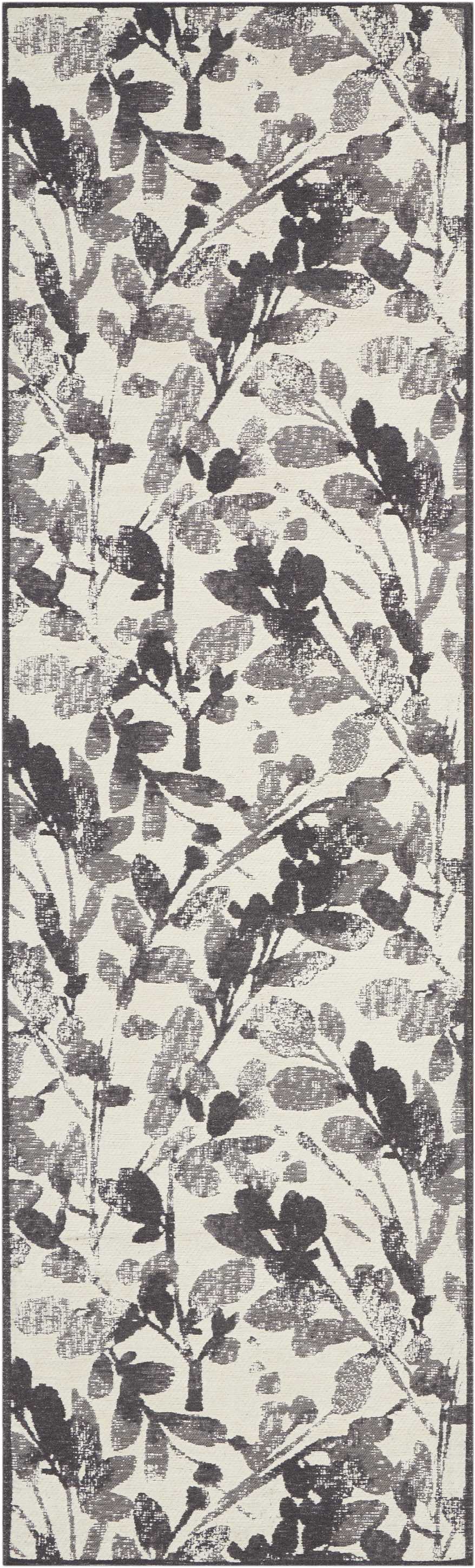 Waverly Vintage Lux WJC02 Graphite Contemporary Power-loomed Rug