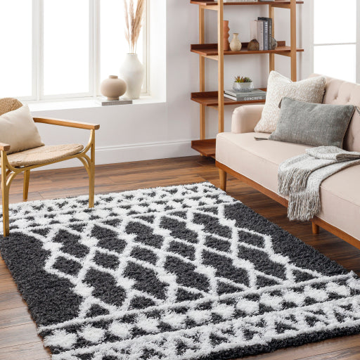 Surya Urban Shag USG-2338 Black Modern Rug