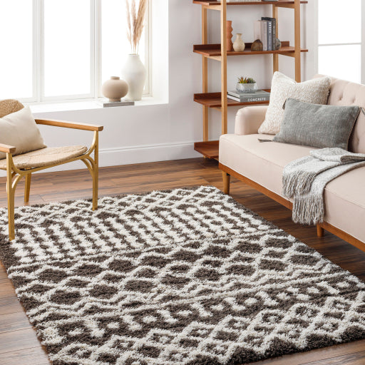 Surya Urban Shag USG-2342 Dark Brown Global Rug