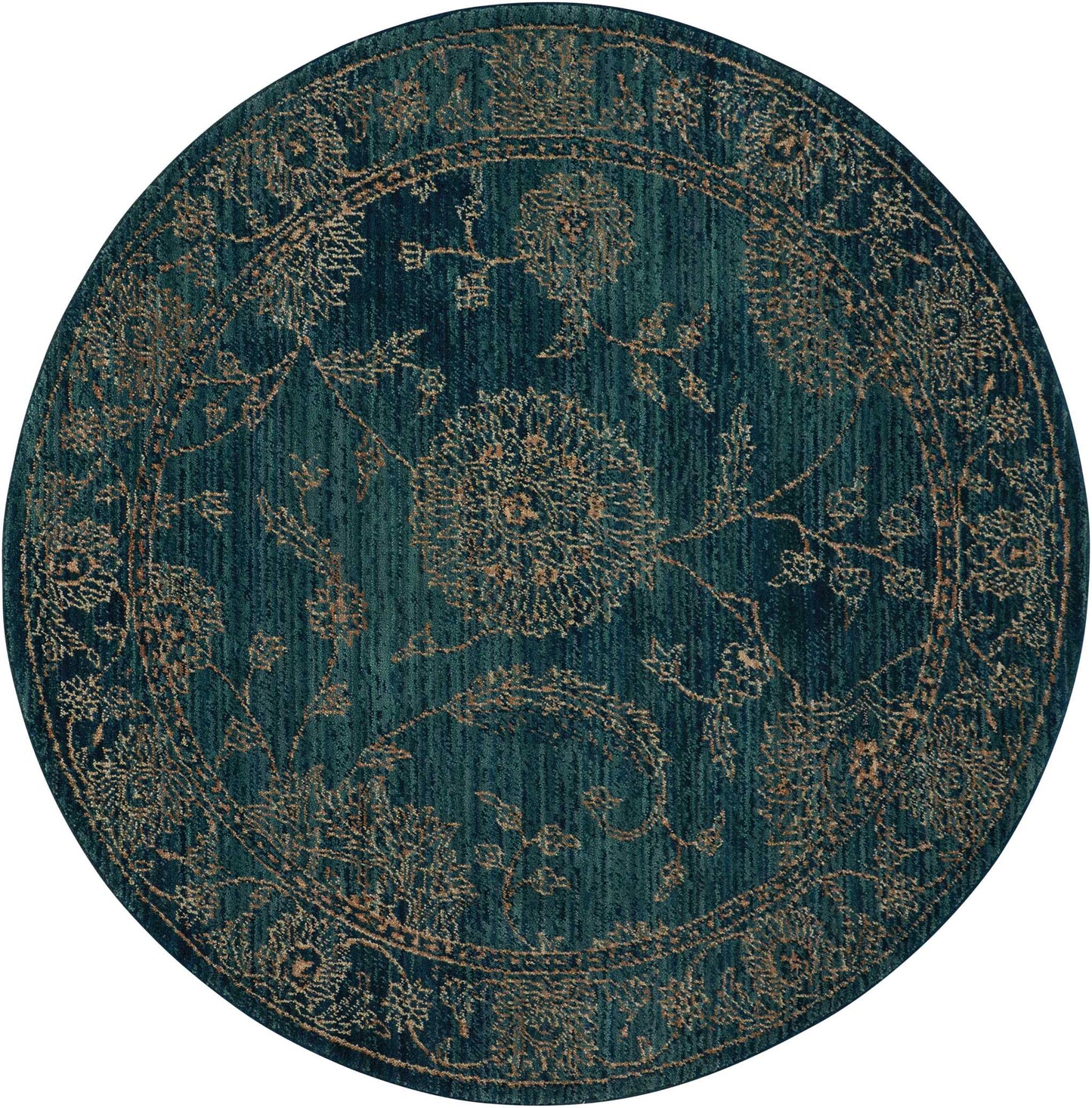 Nourison Home Nourison 2020 NR202 Teal Traditional Loomed Rug