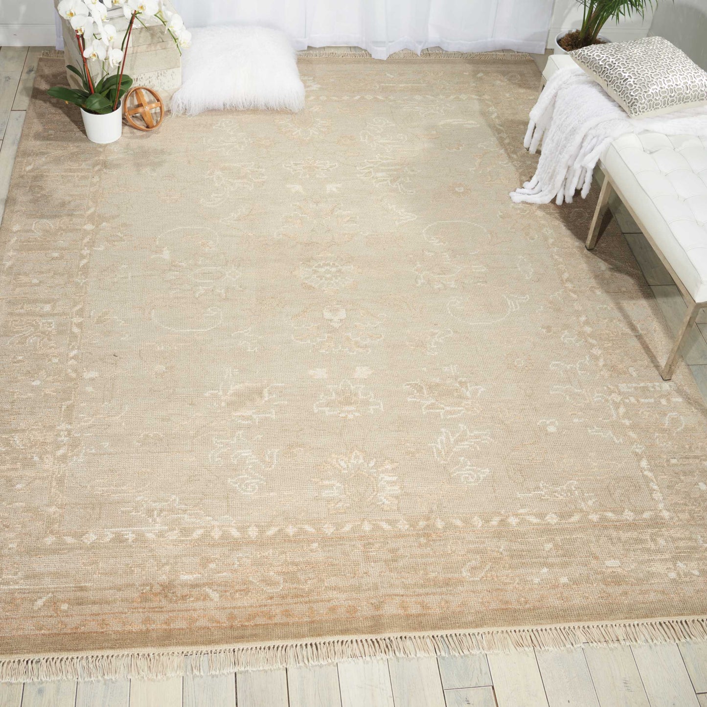 Nourison Home Elan Gold Traditional