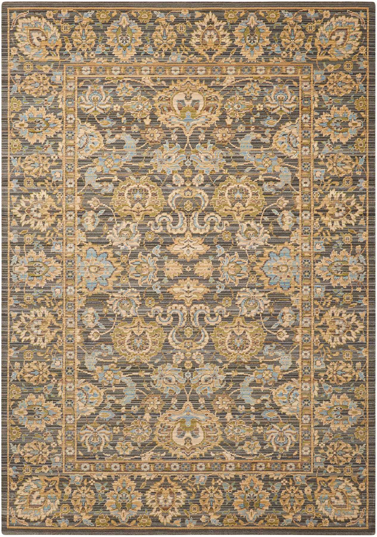Nourison Home Timeless TML20 Opal Grey Traditional Loomed Rug
