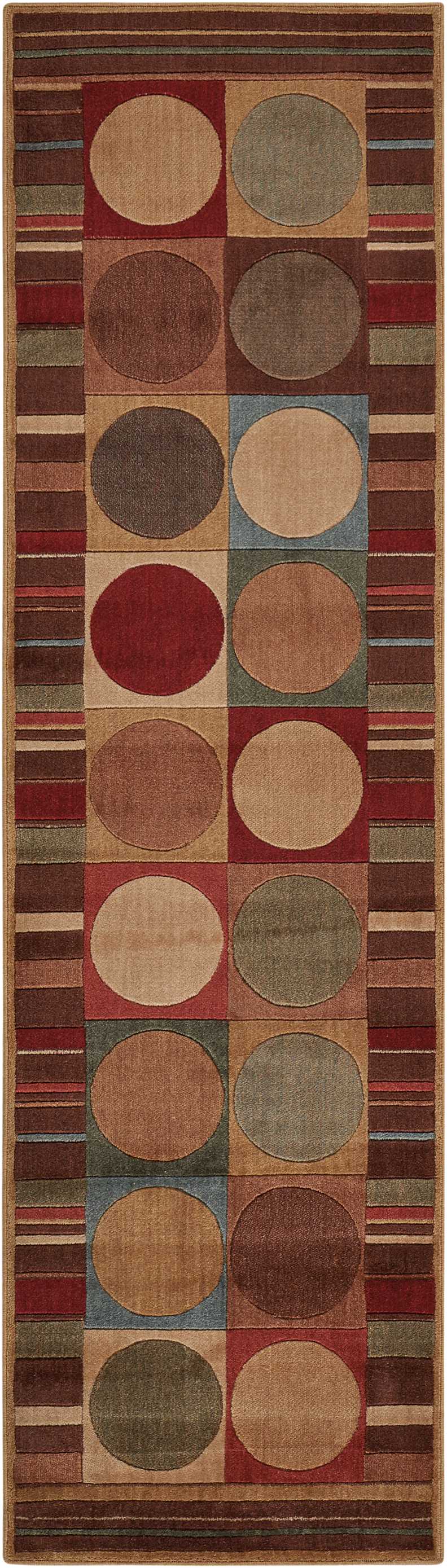 Nourison Home Somerset ST80 Multicolor Contemporary Power-loomed Rug