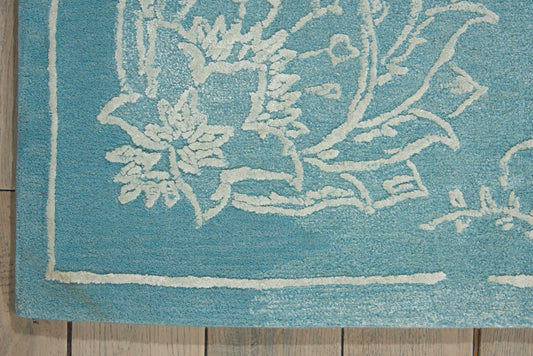 Nourison Home Opaline Aqua Transitional