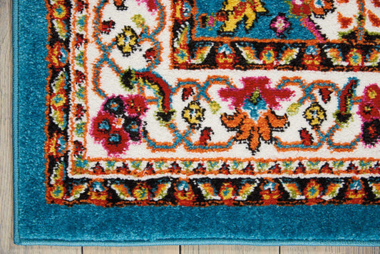 Nourison Home Oakdale Blue Traditional
