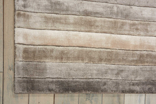 Nourison Home Aura Silver Shadow Contemporary