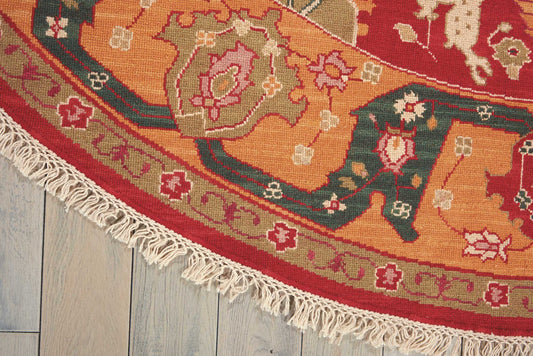 Nourison Home Nourmak Red Traditional