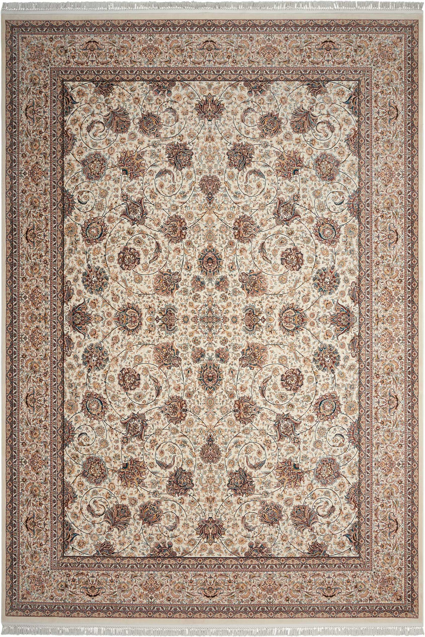 Nourison Home Persian Palace PPL03 Cream Traditional Power-loomed Rug