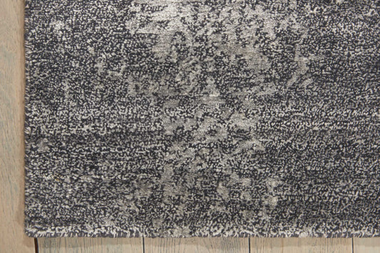 Nourison Home Silk Shadows Graphite Transitional
