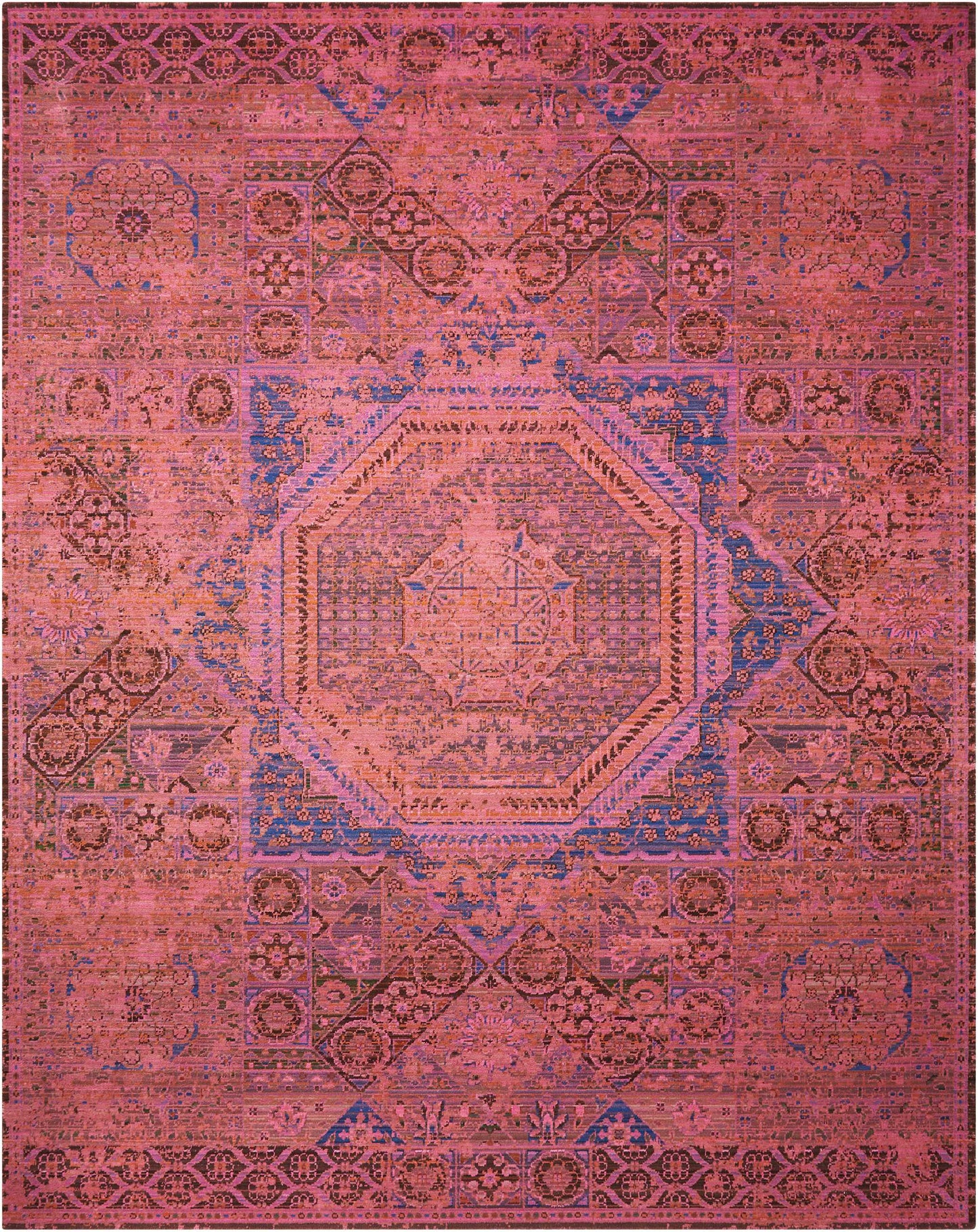 Nourison Home Timeless TML06 Blush Traditional Loomed Rug
