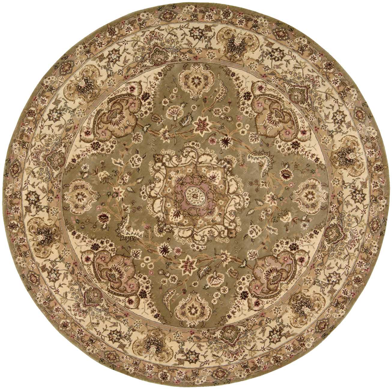 Nourison Home Nourison 2000 2028 Olive Traditional Tufted Rug
