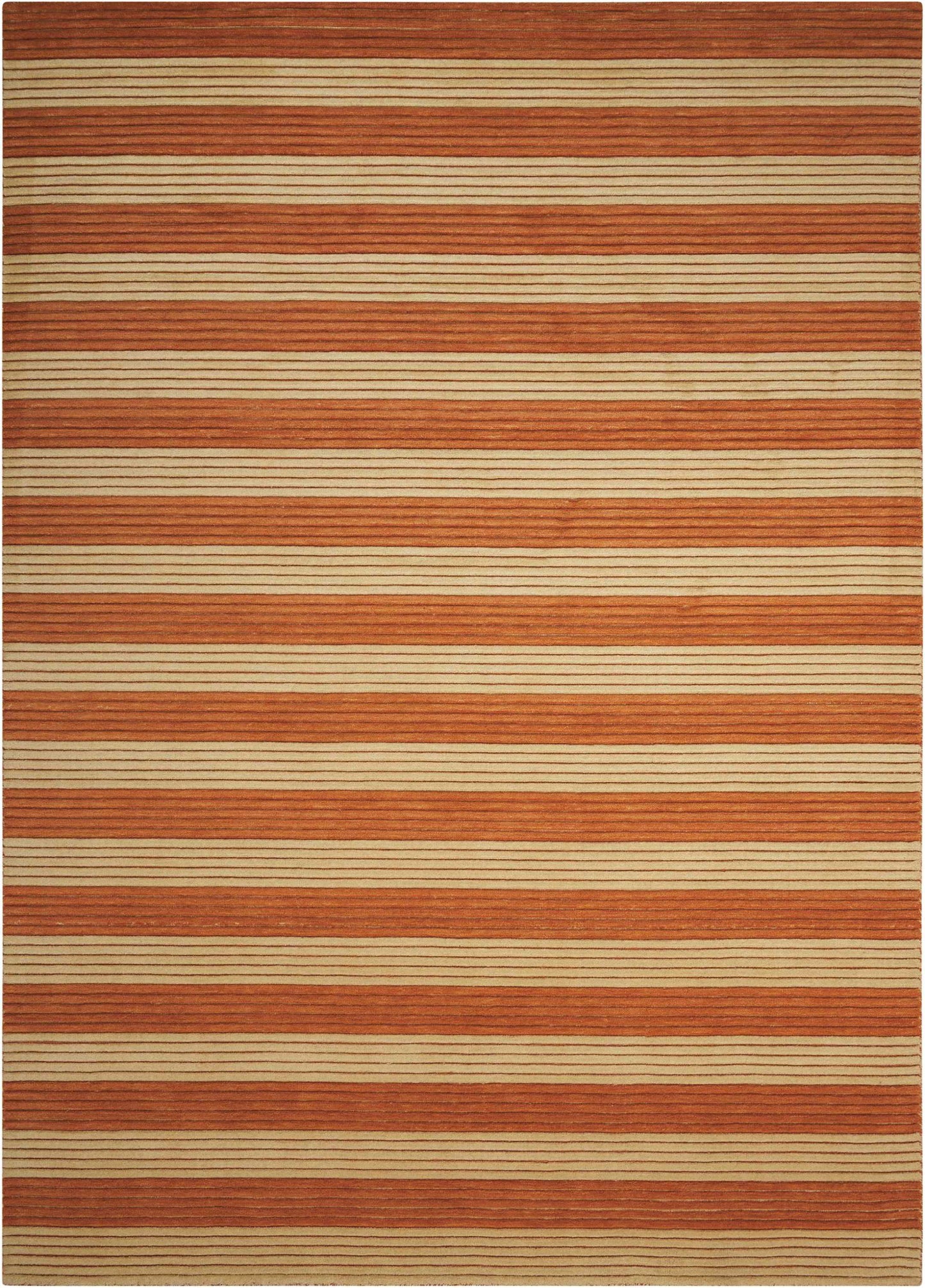 Barclay Butera Ripple RIP02 Pumpkin Contemporary Loomed Rug
