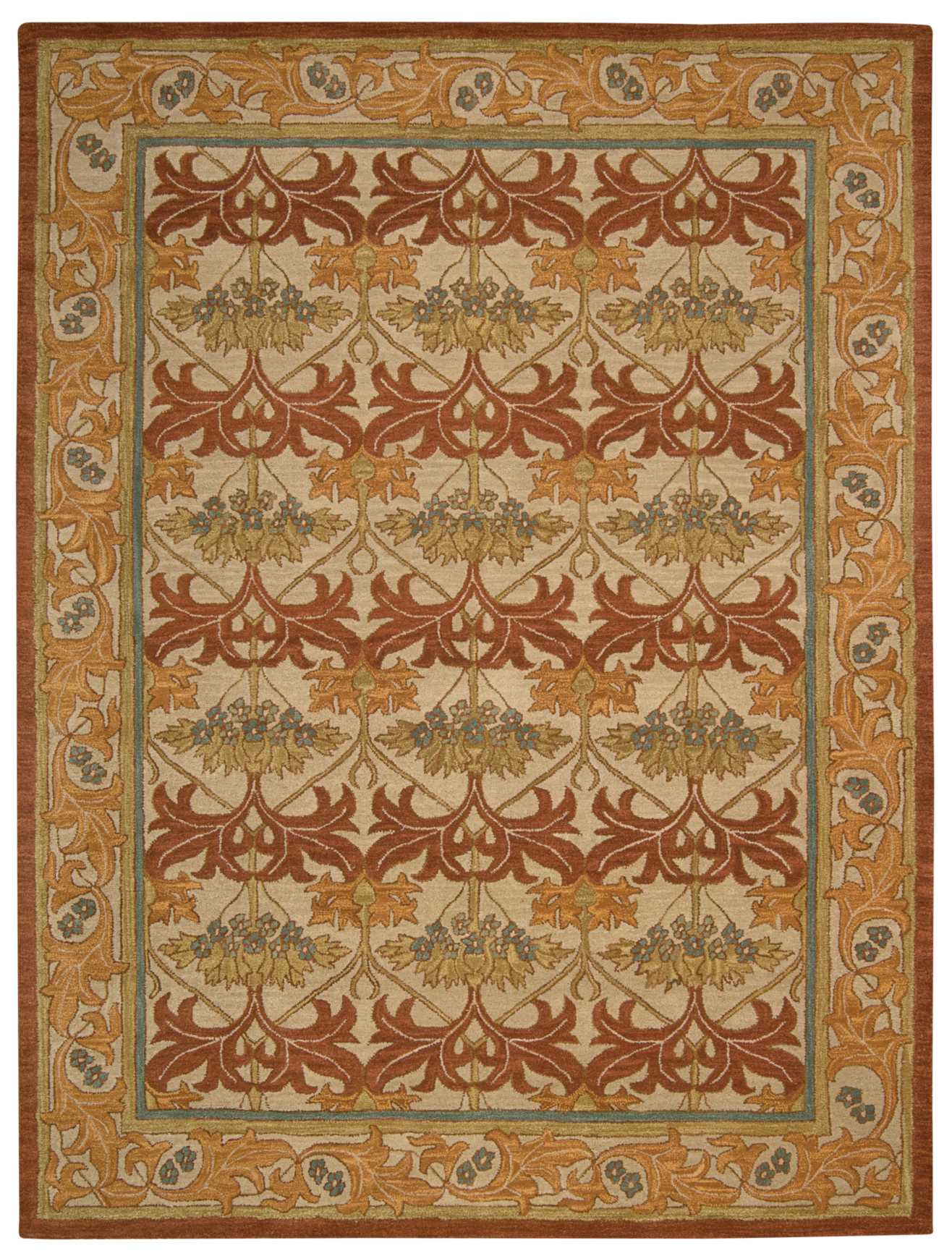 Nourison Home India House Beige Traditional