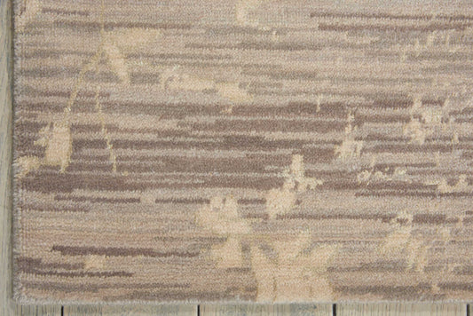 Nourison Home Silk Elements Taupe Traditional