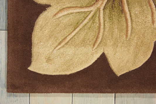 Nourison Home Tropics Brown Contemporary