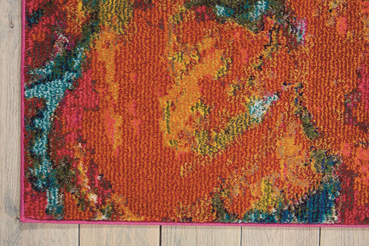 Nourison Home Celestial Cayenne Contemporary
