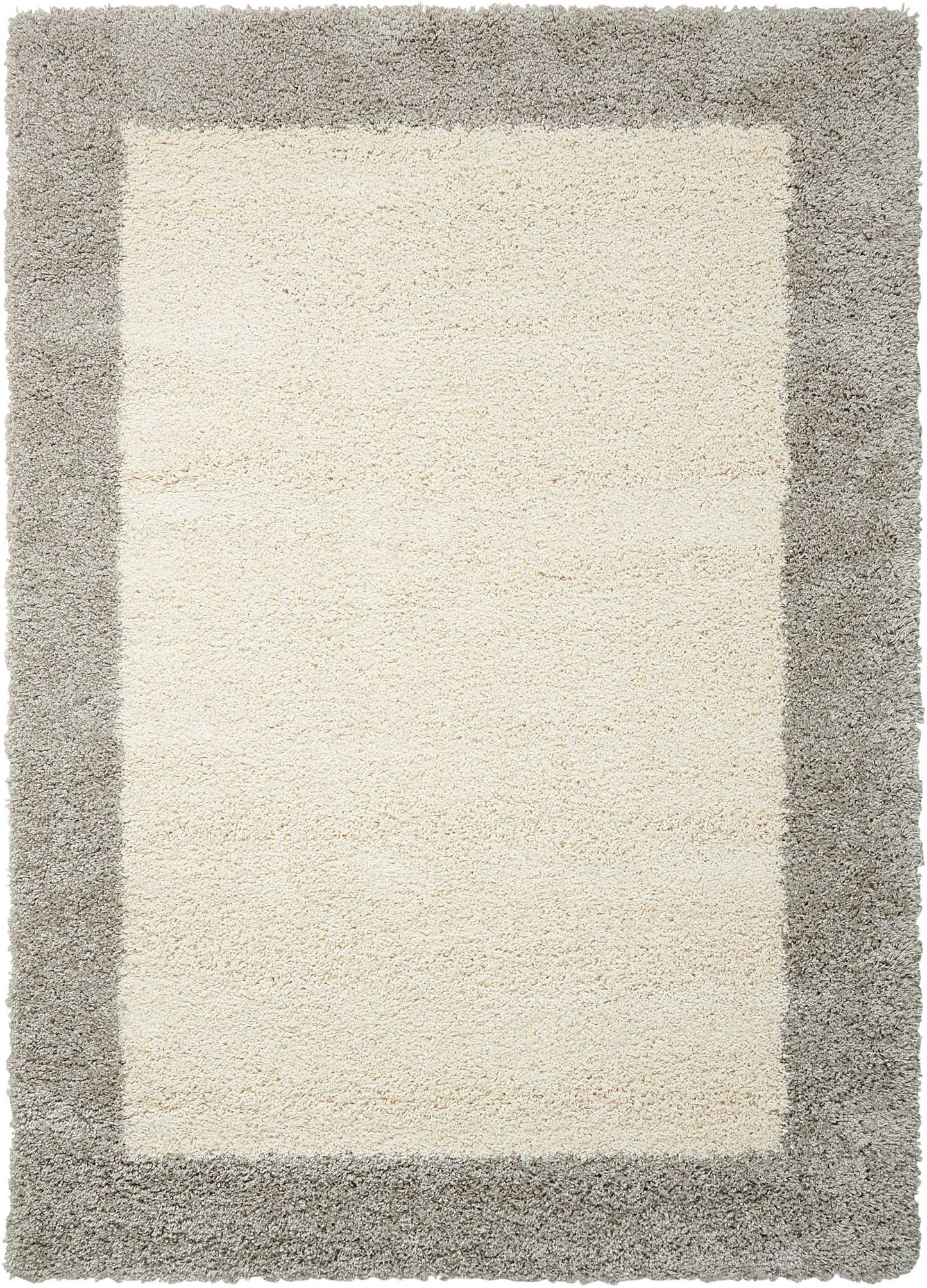 Nourison Home Amore AMOR5 Ivory Silver Contemporary Power-loomed Rug