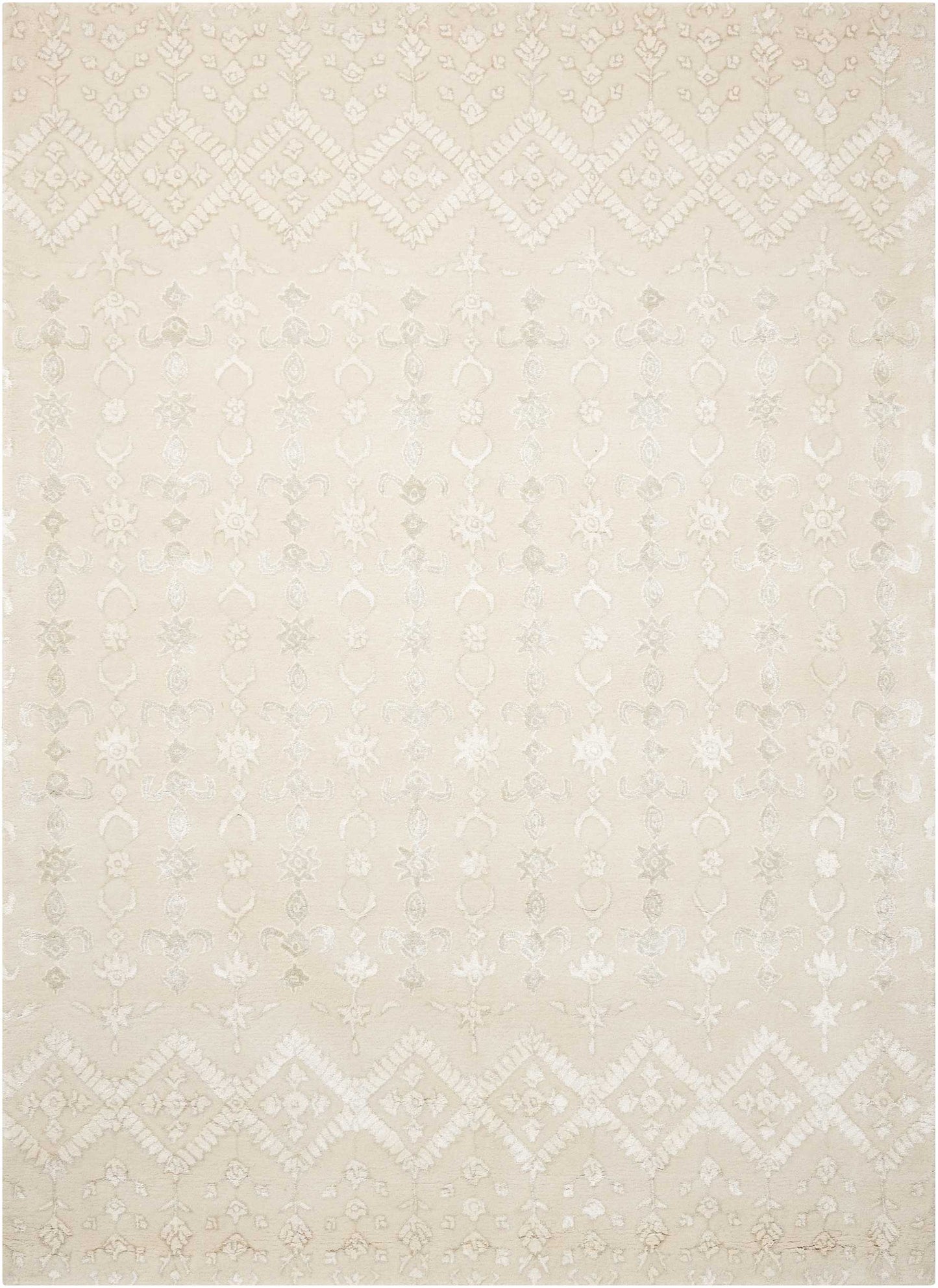 Nourison Home Symphony SYM12 Ivory Transitional Tufted Rug
