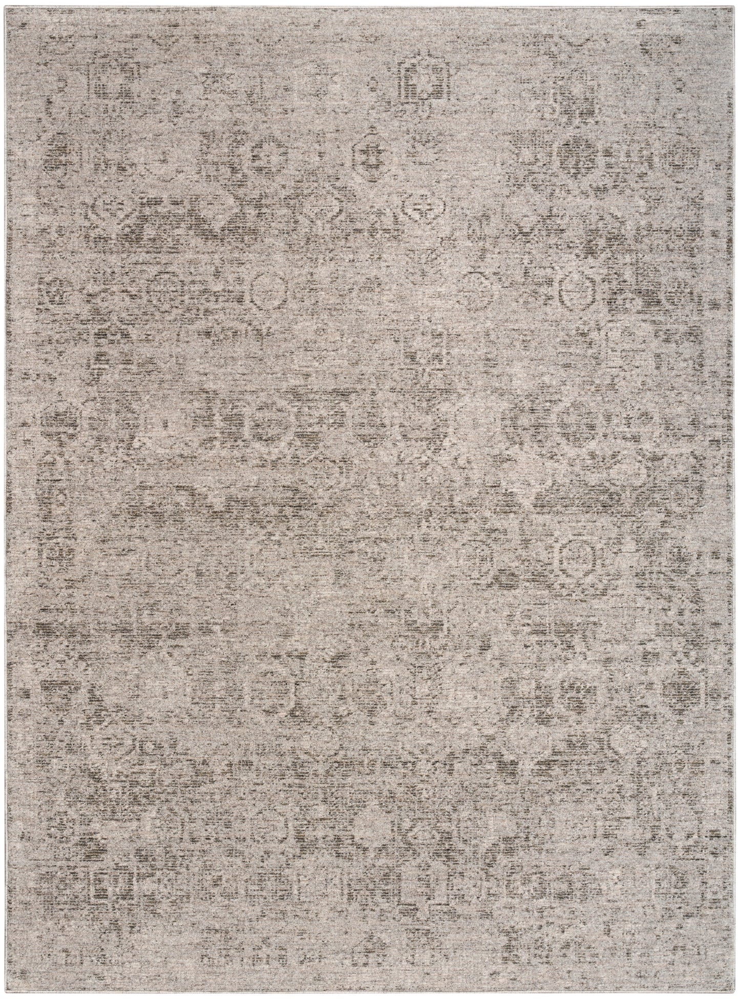 DKNY Pure Shades SAD01 Grey Traditional Machine Made Rug