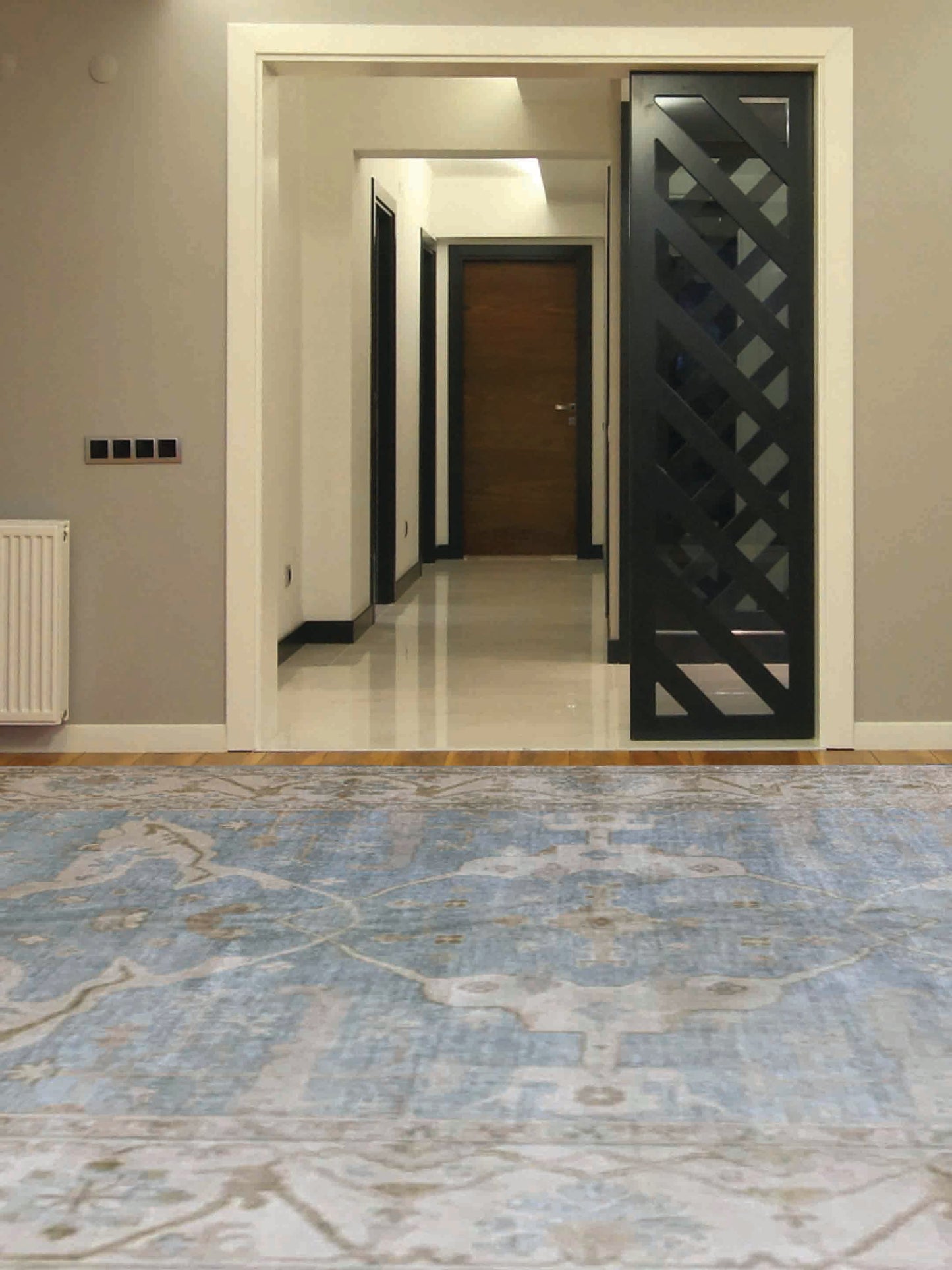 Artisan Emma Lt.Blue Ivory Traditional Knotted Rug - Rugs - Artisan - Atlanta Designer Rugs