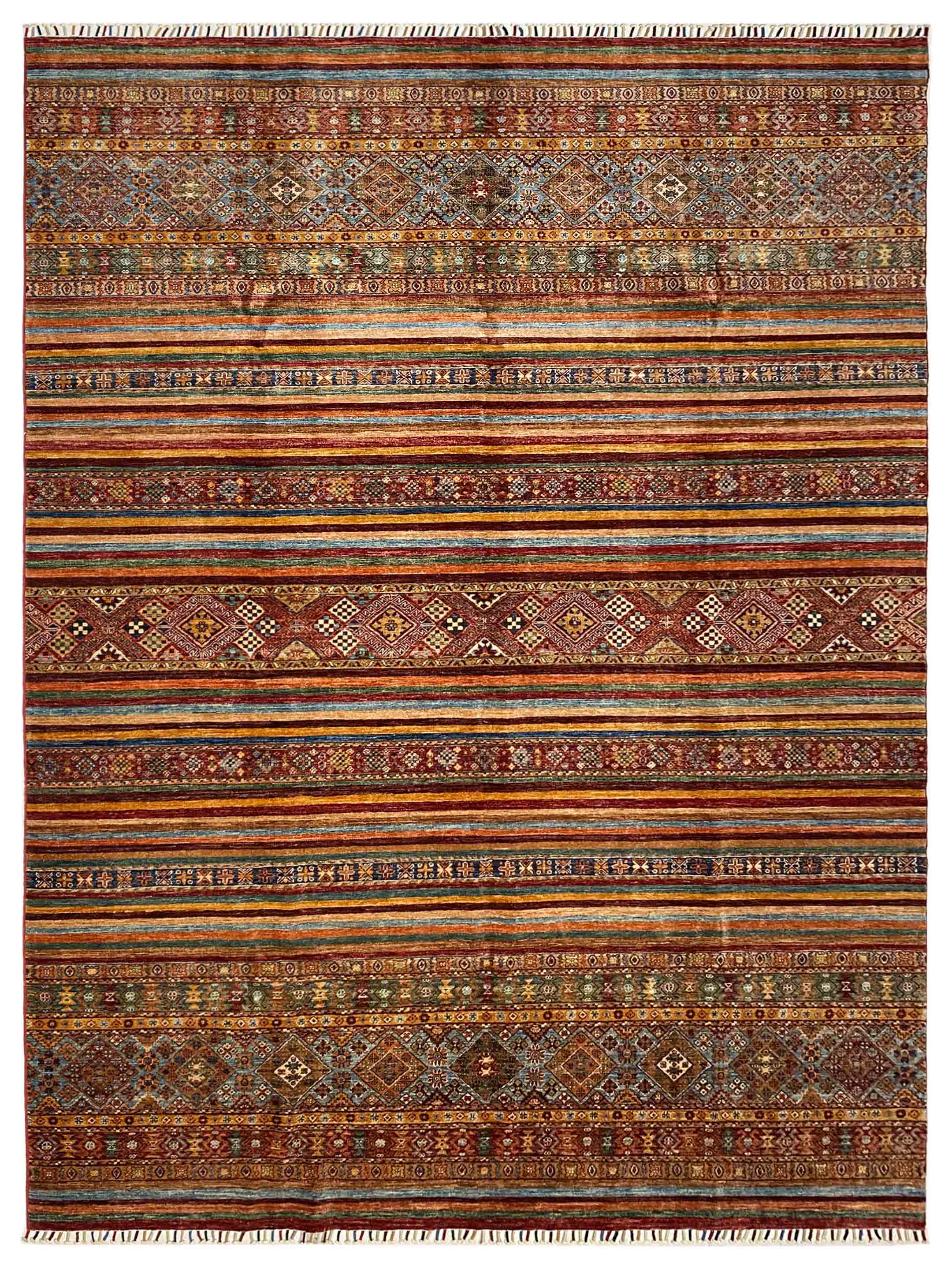 Artisan Kelsey Red Multi Traditional Knotted Rug Atlanta Designer Rugs