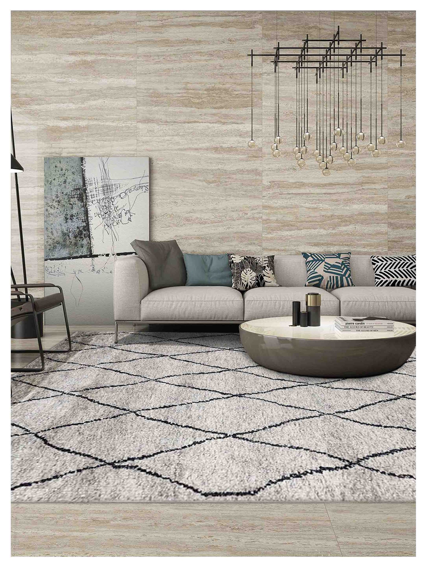 Artisan Tessa Sand Transitional Loom Rug - Rugs - Artisan - Atlanta Designer Rugs