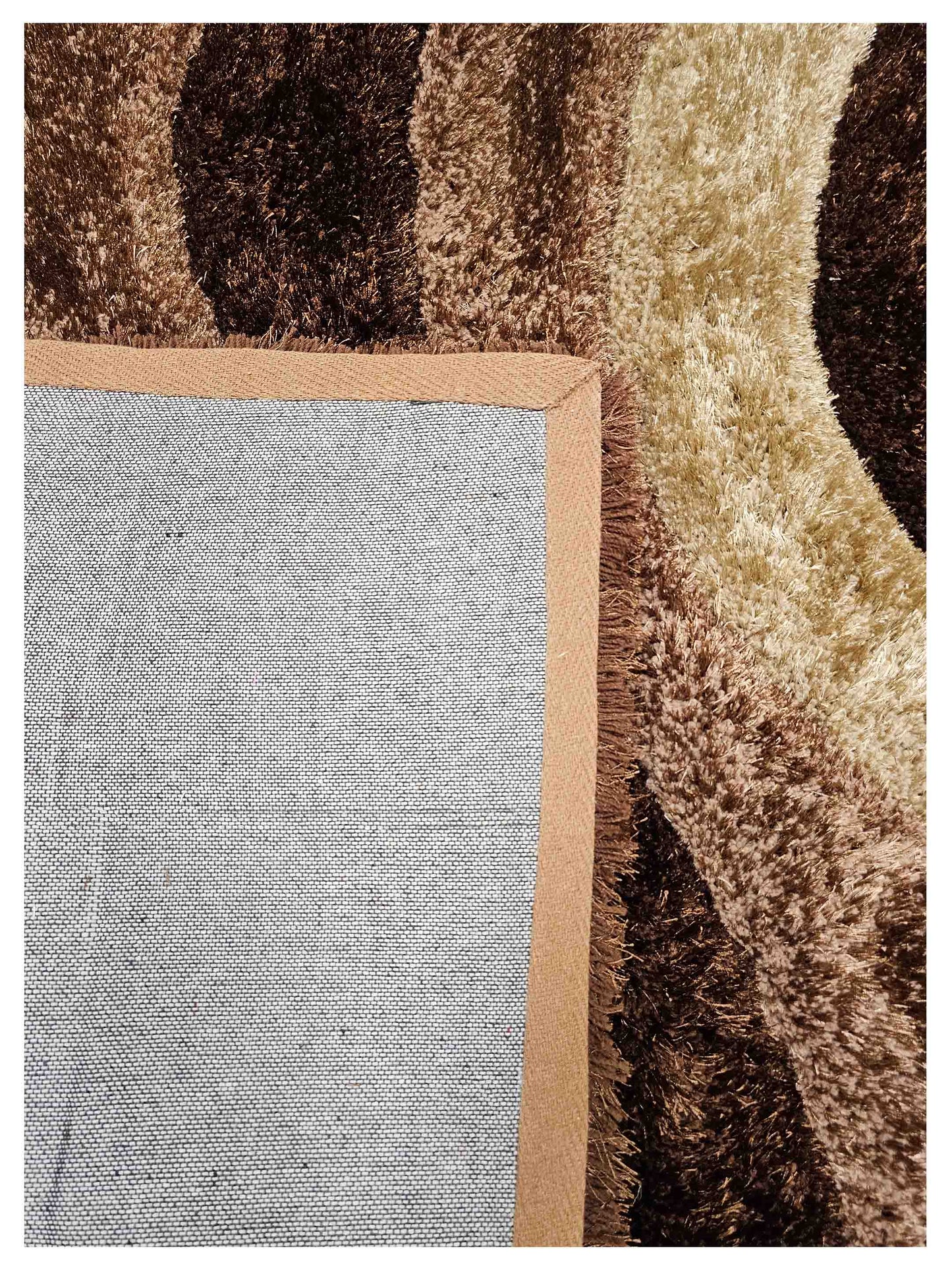 American Cover Design 3D Shaggy 3D 805 Coco  Modern Tufted Rug