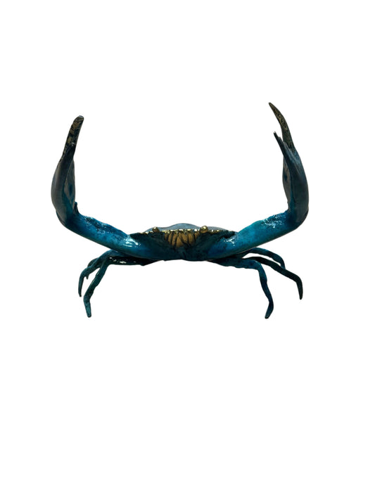 Eclectic Home Accent Crab   Blue Decor Furniture Rug