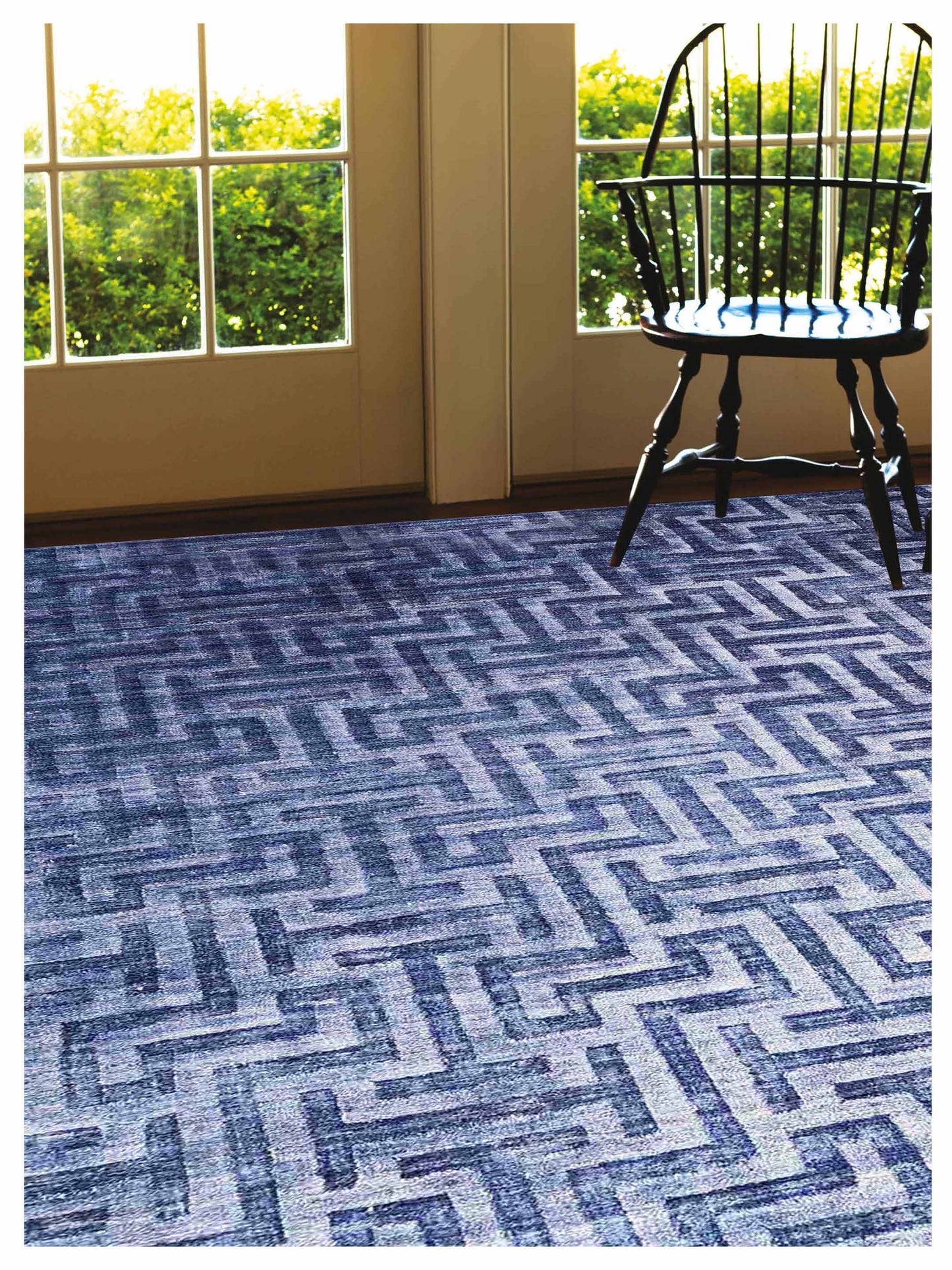 Artisan Tessa Navy Transitional Loom Rug