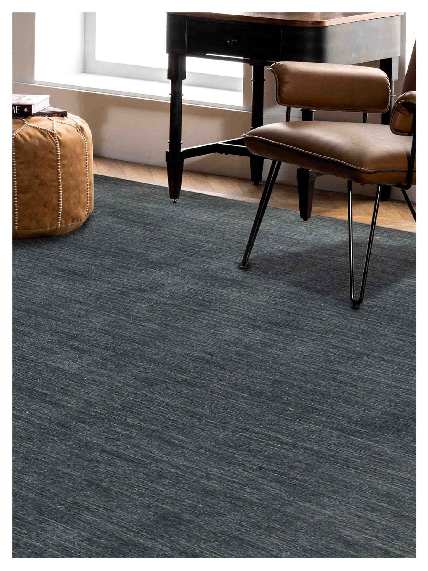 Limited ARMIDALE ARM-306 DARK GRAY Transitional Woven Rugs