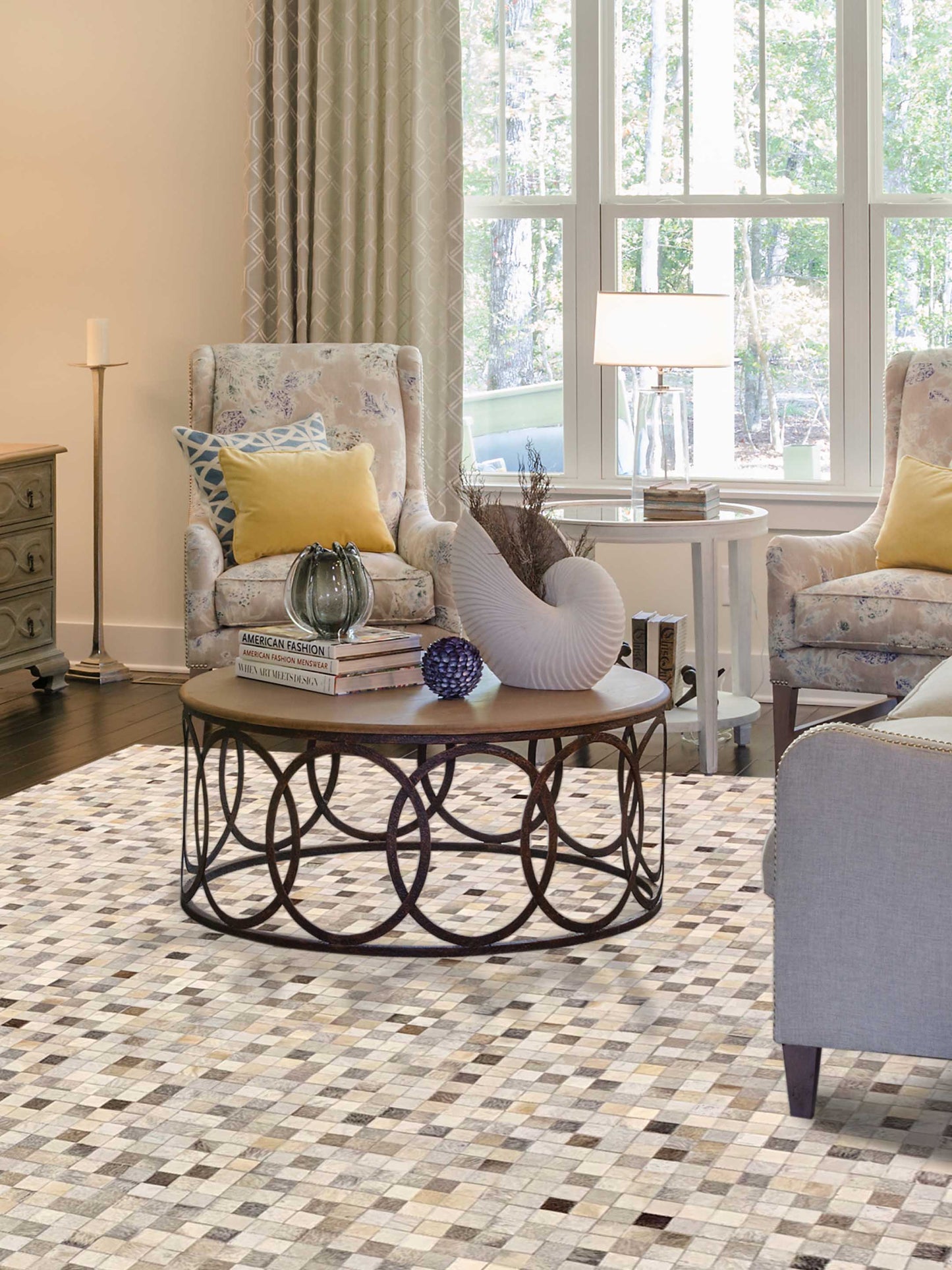 Artisan Olivia Silver Grey Transitional Crafted Rug - Rugs - Artisan - Atlanta Designer Rugs