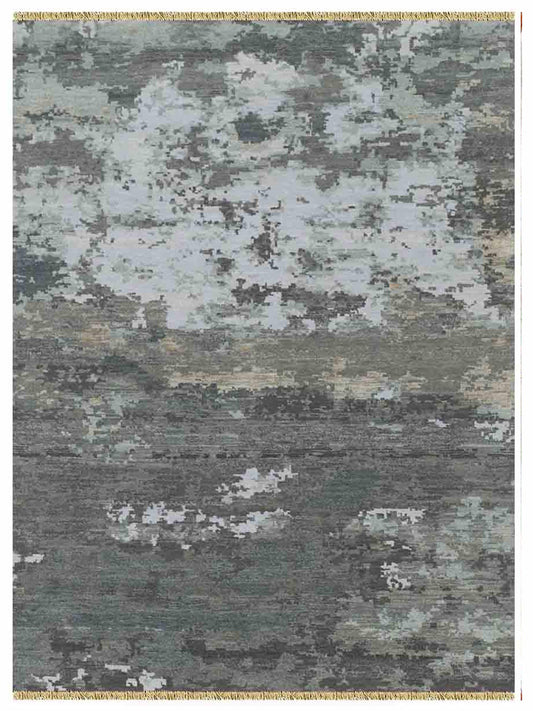 Limited DALBY DA-723 Gray Suit Transitional Knotted Rug