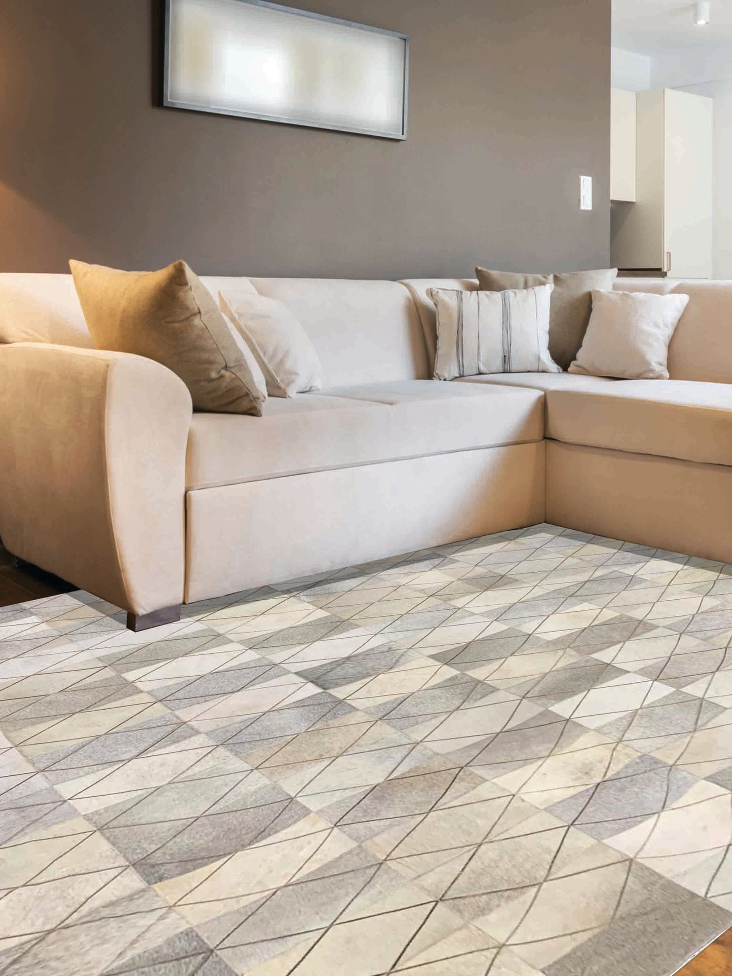 Artisan Olivia Grey Transitional Crafted Rug - Rugs - Artisan - Atlanta Designer Rugs