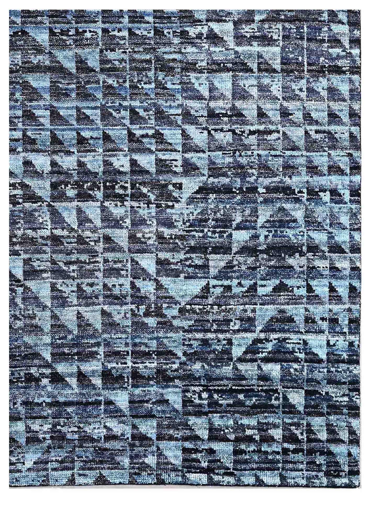 Artisan Essence Black Contemporary Knotted Rug - Rugs - Artisan - Atlanta Designer Rugs