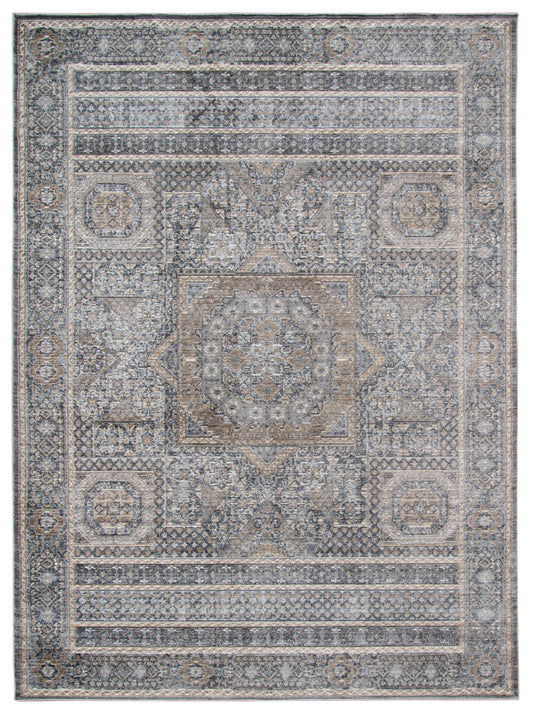 Limited Portia PE-156 CHARCOAL Traditional Machinemade Rug