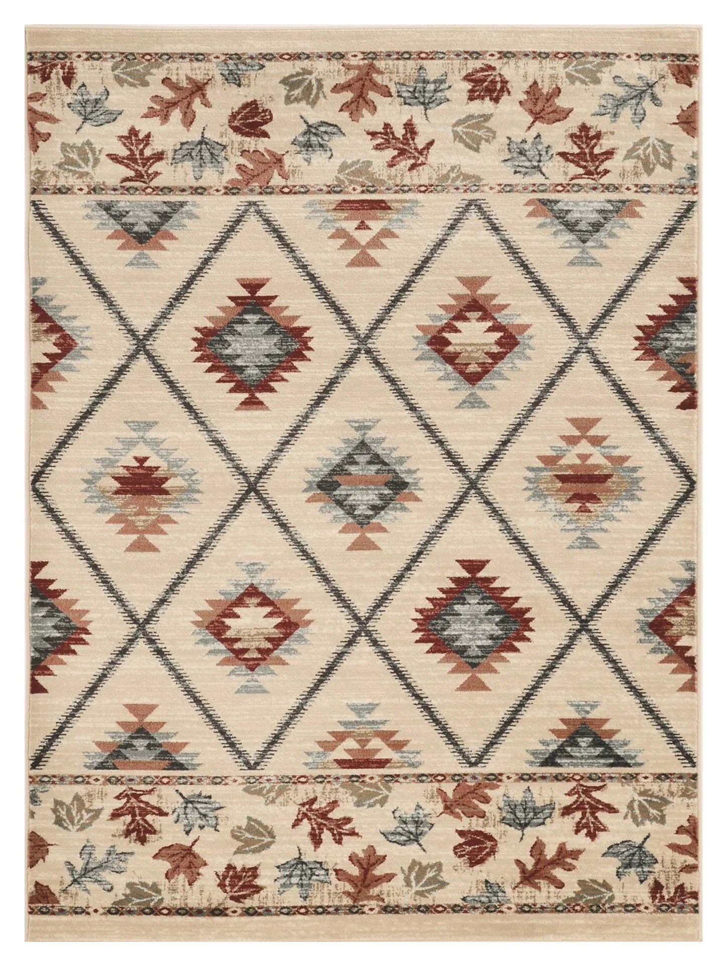 KAS Chester 5632 Ivory Rustic & Lodge Machinemade Rug