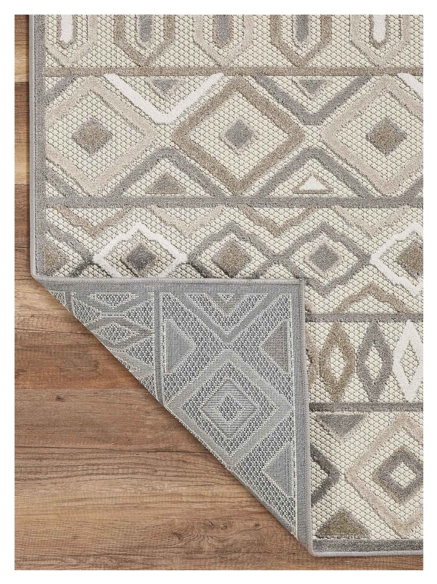 KAS Calla 6925 Grey Indoor/Outdoor Machinemade Rug - Rugs - KAS - Atlanta Designer Rugs