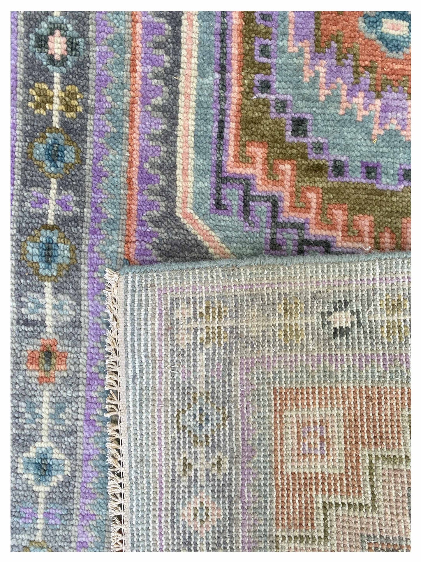 Artisan Blossom - 2 Grey Traditional Knotted Rug - Rugs - Artisan - Atlanta Designer Rugs