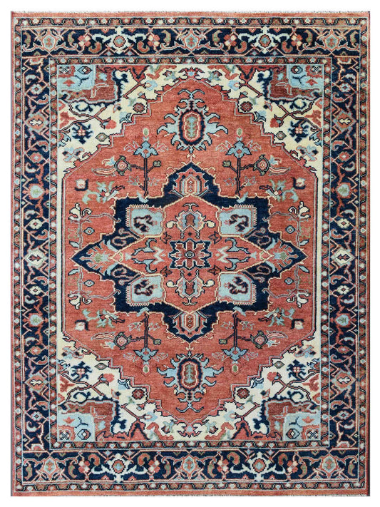 Artisan Aimee AB-211 Rust Traditional Knotted Rug